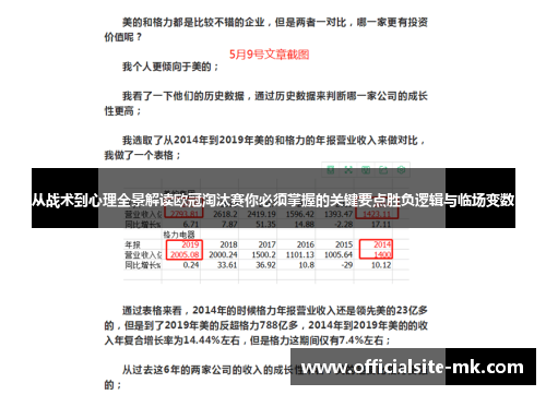 从战术到心理全景解读欧冠淘汰赛你必须掌握的关键要点胜负逻辑与临场变数 从战术到心理全景解读欧冠淘汰赛你必须掌握的关键要点胜负逻辑与临场变数